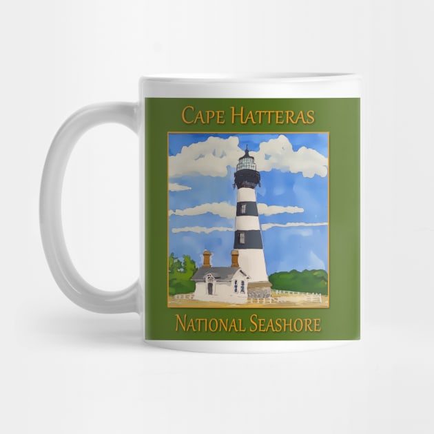 Bodie Lighthouse on Cape Hatteras National Seashore by WelshDesigns